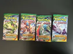 Pokemon 4x XY Roaring Skies Booster Packs (Art Set) Russian, Rare - Image 1