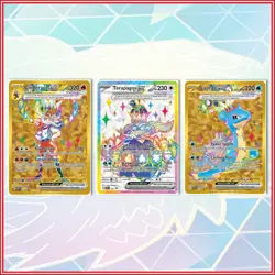 Pokemon TCG: Terapagos Ultra-Premium Collection Promos Set of 3 Cinderace ex - Image 1