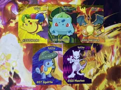 TOPPS Pokemon Series 2 Complete Clear Card Set PC1-PC5 TV Animation Charizard - Image 1