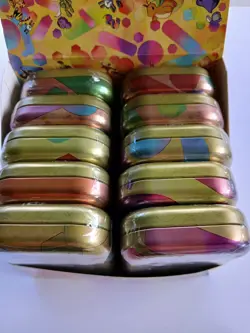 Pokemon Scarlet and Violet 151 Mini Tin Display TCG (10 Sealed Tins in display) - Image 2