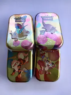 Pokemon Scarlet and Violet 151 Mini Tin Display TCG (10 Sealed Tins in display) - Image 5