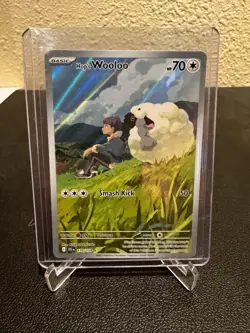 Pokemon Hop's Wooloo 170/159 Journey Together Illustration Rare Holo NM - Image 1