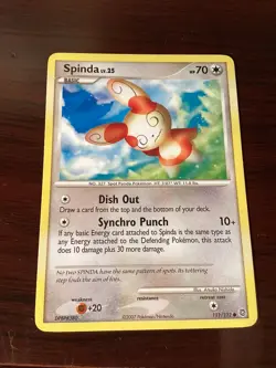 Pokemon Secret Wonders Common Card - Spinda 111/132 - Image 1