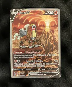 The Pokemon Company Entei V GG36/GG70 Full Art Holo CZ GG EN 2023 230 HP Basic - Image 1