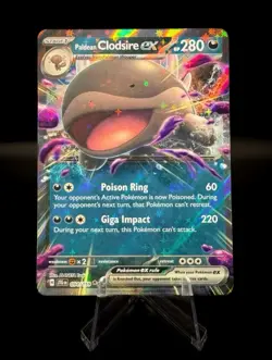 Paldean Clodsire EX 094/159 Full Art Pokemon Journey Together TCG Near Mint - Image 1