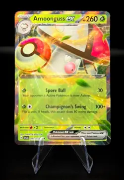 Amoonguss ex 011/159 Journey Together Holo Pokemon TCG Near Mint - Image 1