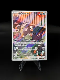 Houndour 204/197 SV03: Obsidian Flames Holo Pokemon TCG Near Mint - Image 1