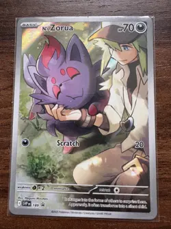 Pokemon Center Stamped Promo and non Pokemon centre stamped N's Zorua SVP 189 - Image 4
