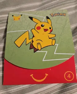 2021 McDonald's 25th anniversary pokemon card pack sealed New - Image 1