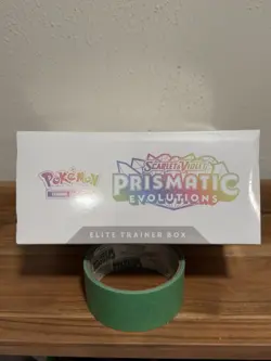 Pokemon Prismatic Evolutions ETB Eevee 2025 English Factory SEALED - Image 5