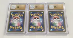 Galarian Articuno Zapdos Moltres Pokemon Japanese 3 CGC 10 PRISTINE Slab Lot - Image 2