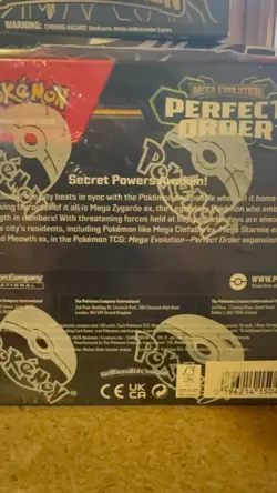 Pokemon TCG Perfect Order Booster Box Brand New Sealed - Image 3