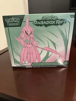 Pokemon Scarlet & Violet Paradox Rift Elite Trainer Box (Iron Valiant) - Image 1