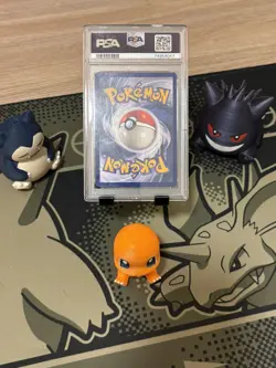 PSA 7 Near Mint Charizard Holo Base Set Unlimited Pokemon 1999 - Image 2