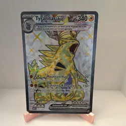 Pokemon Tyranitar ex 211/197 SV03 Obsidian Flames Ultra Rare Full Art Holo - Image 1