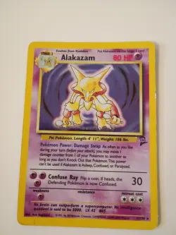 Alakazam Holo | Pokemon Base Set 2 | Moderately Played - Image 1