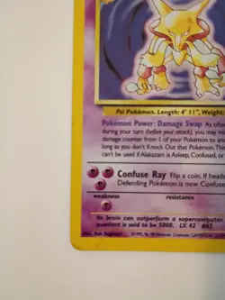 Alakazam Holo | Pokemon Base Set 2 | Moderately Played - Image 4