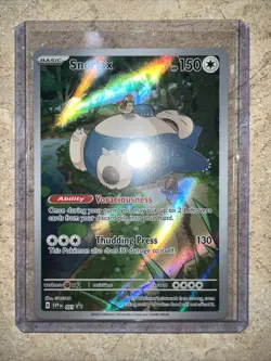 Pokemon TCG Snorlax SVP051 Scarlet & Violet 151 ETB Full Art Promo - NM - Image 1