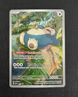 Pokemon TCG Snorlax Holo Promo Sv: Scarlet & Violet Promos 051 150 HP Eng 2023 - Image 1