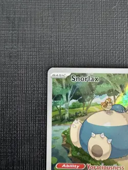 Pokemon TCG Snorlax Holo Promo Sv: Scarlet & Violet Promos 051 150 HP Eng 2023 - Image 2