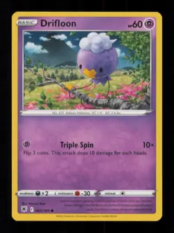 DRIFLOON COMMON 063/189 LP POKEMON - Image 1