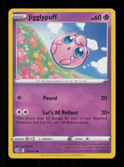 JIGGLYPUFF COMMON 110/264 LP POKEMON - Image 1
