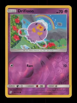 REVERSE HOLO DRIFLOON COMMON 80/236 MP POKEMON - Image 1