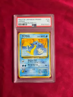 Pokemon Lapras #131 Japanese Southern Islands PSA 7 - Image 1