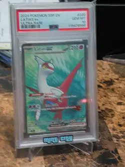 2024 POKEMON SSP EN-SURGING SPARKS 220 LATIAS EX ULTRA RARE PSA 10 - Image 1