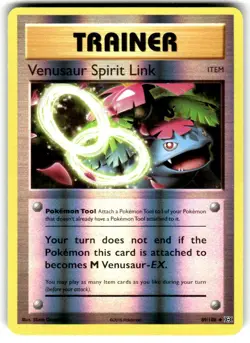 Venusaur Spirit Link Reverse Holo Uncommon Evolutions 89/108 NM - Image 1