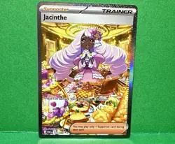 Pokemon Trainer Jacinthe 122/088 Special Illustration Rare ME03 Perfect Order NM - Image 1