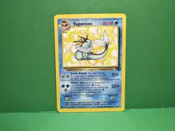 Vintage Pokemon TCG - Vaporeon 28/64 Non Holo - Jungle Set - Image 1