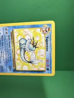 Vintage Pokemon TCG - Vaporeon 28/64 Non Holo - Jungle Set - Image 2