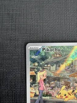 Pokemon TCG Pikachu Illustration Rare Holo 173/165 SV 151 60 HP English - Image 2