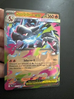 Pokemon TCG Mega Charizard x Ex 013/094 Ultra Rare NM Pack Fresh! - Image 1