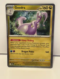 Goodra 068/086 Rare ME04: Chaos Rising Pokemon Holo NM - Image 1