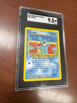 Pokemon Totodile Neo Destiny #85 1st Edition 2002 SGC 9.5 - Image 1
