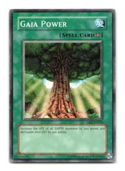 Gaia Power - DB1-EN059 - YuGiOh-LP - Image 1