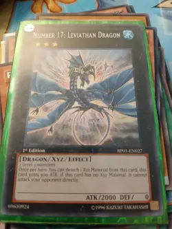 Number 17: Leviathan Dragon BP01-EN027 Battle Pack: Epic Dawn 1st Edition - Image 1