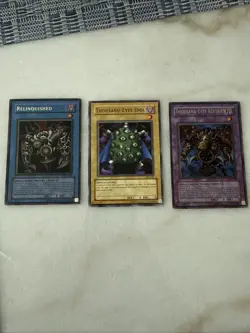 Yu-Gi-Oh! TCG Vintage Relinquished Thousand Eyes Restrict Fusion Set Unlimited - Image 1