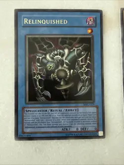 Yu-Gi-Oh! TCG Vintage Relinquished Thousand Eyes Restrict Fusion Set Unlimited - Image 3
