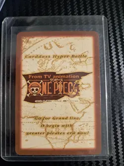 2001 BANDAI One Piece Hyper Battle H33 CHOPPER CREW SCARCE EARLY TCG CARD - Image 2