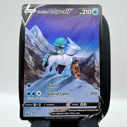 Pokemon TCG Ice Rider Calyrex V TG14/TG30 Astral Radiance NM Card - Image 1