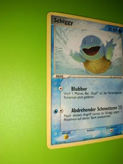 Schiggy Feuerrot und Blattgrun Near Mint Vintage Pokemon Karte 83/112 2004 NM DE - Image 2