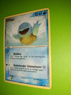 Schiggy Feuerrot und Blattgrun Near Mint Vintage Pokemon Karte 83/112 2004 NM DE - Image 4