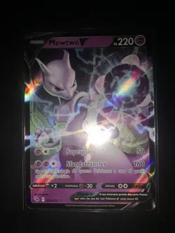 Pokemon Card Mewtwo V Ultra Rara Pokemon Go 030/078 Ita Italiano - Image 1