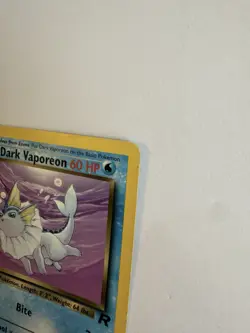 Wizards Dark Vaporeon 45/82 Team Rocket 2000 Pokemon Card 60 KP Phase 1 Englisch - Image 4