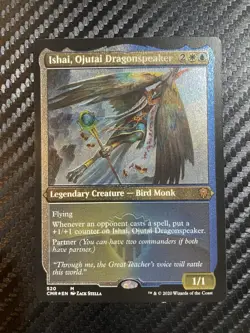 Wizards Ishai, Ojutai Dragonspeaker Legendary Mythic Commander Legends #520 202… - Image 1