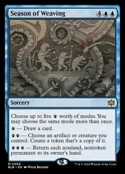 Season of Weaving - Promo BLB NM MTG - Image 1