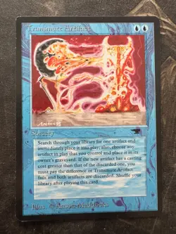 *** ANTIQUITIES Transmute Artifact *** NM-Mint Beauty! - MtG Magic - Image 1